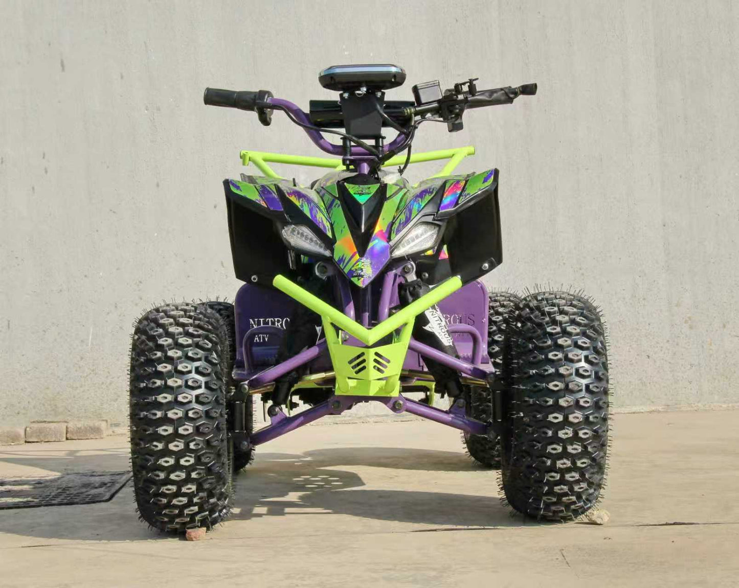 NITROUS Electric ATV 48V/13Ah range20-25km max-speed 38km/h off-road E Quads Sport Ride on Quads Racing Quadriciclo Quod Motorcycle