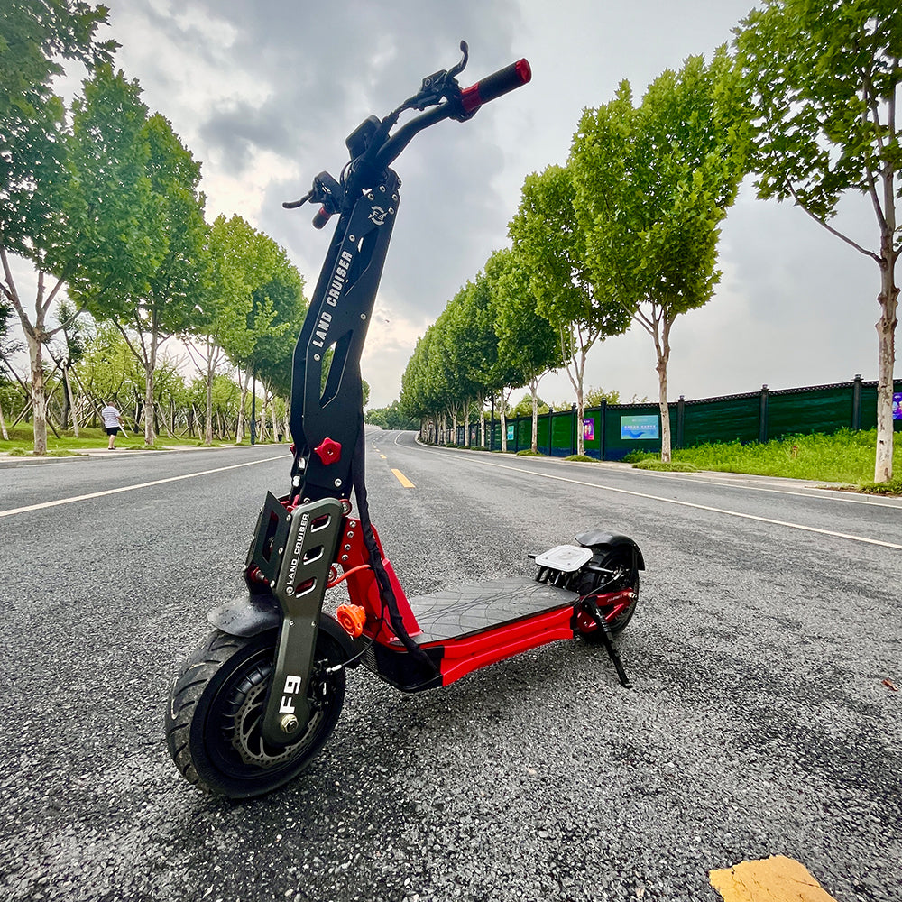 F9 Electric Scooter 60V40ah Lithium Battery Dual Motor NFC Off-Road 12'' Fat Tire 62.5KMH