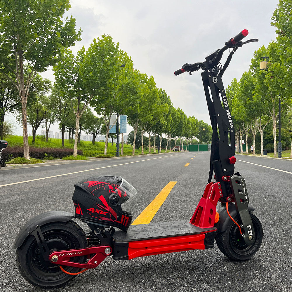 F9 Electric Scooter 60V40ah Lithium Battery Dual Motor NFC Off-Road 12'' Fat Tire 62.5KMH