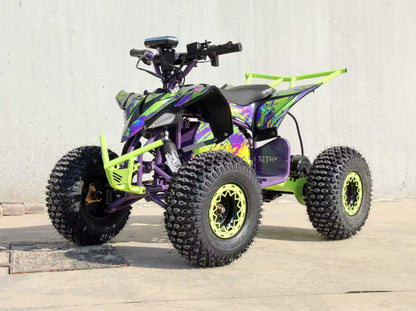 NITROUS Electric ATV 48V/13Ah range20-25km max-speed 38km/h off-road E Quads Sport Ride on Quads Racing Quadriciclo Quod Motorcycle