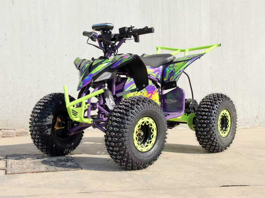 NITROUS Electric ATV 48V/20Ah range50km max-speed 38km/h off-road E Quads Sport Ride on Quads Racing Quadriciclo Quod Motorcycle