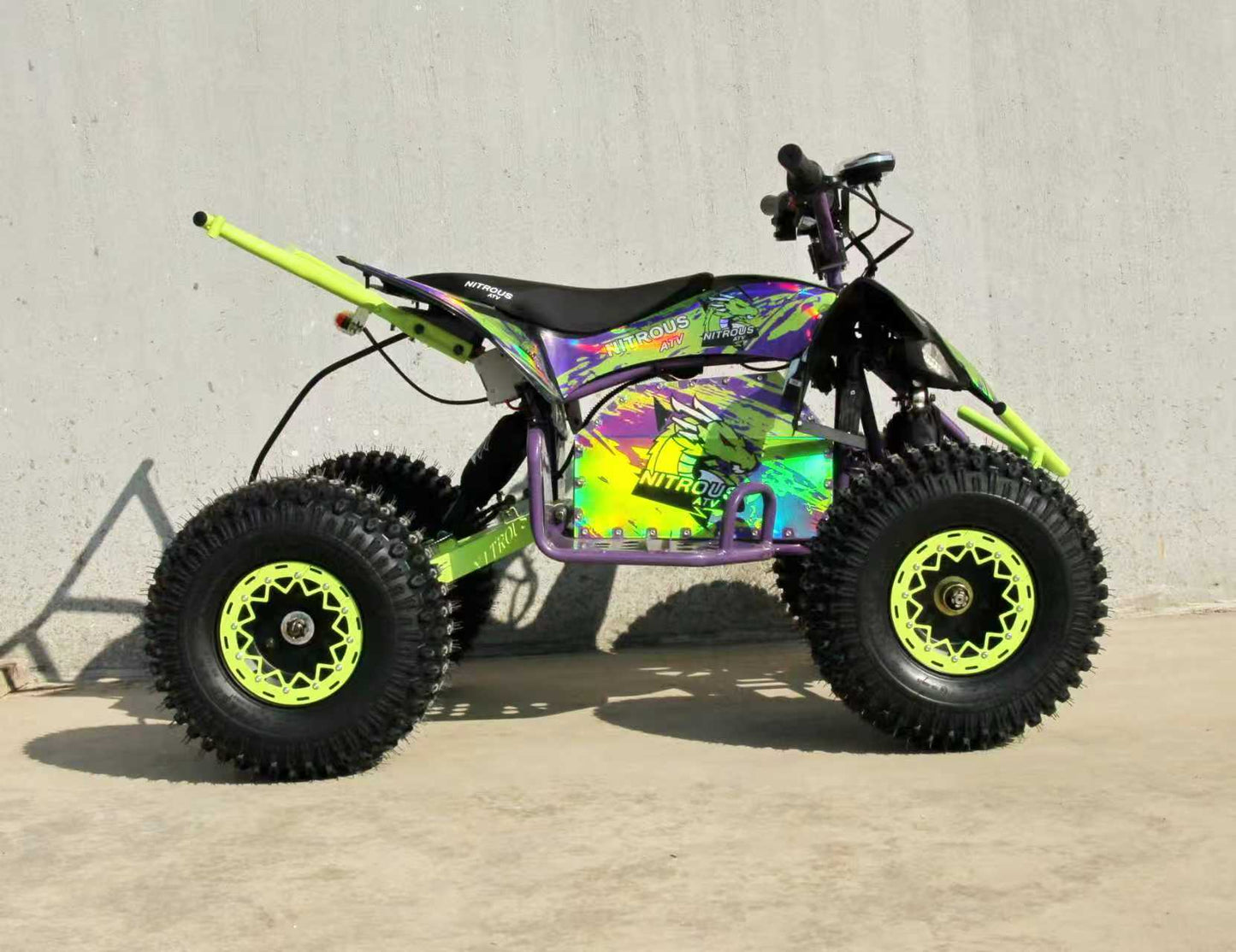 NITROUS Electric ATV 36V/13Ah range25km max-speed 38km/h off-road E Quads Sport Ride on Quads Racing Quadriciclo Quod Motorcycle