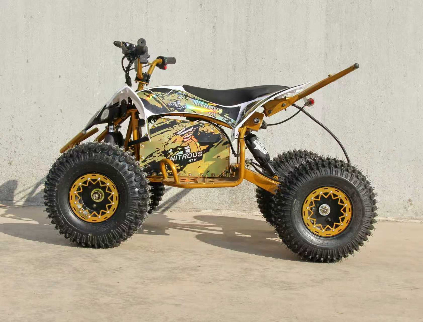 NITROUS Electric ATV 48V/13Ah range20-25km max-speed 38km/h off-road E Quads Sport Ride on Quads Racing Quadriciclo Quod Motorcycle