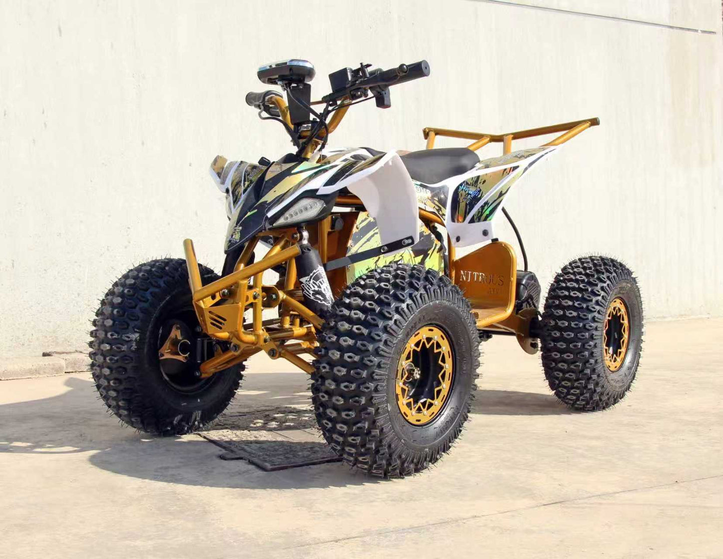 NITROUS Electric ATV 48V/13Ah range20-25km max-speed 38km/h off-road E Quads Sport Ride on Quads Racing Quadriciclo Quod Motorcycle