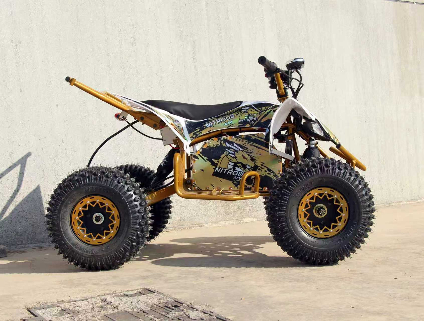 NITROUS Electric ATV 48V/13Ah range20-25km max-speed 38km/h off-road E Quads Sport Ride on Quads Racing Quadriciclo Quod Motorcycle