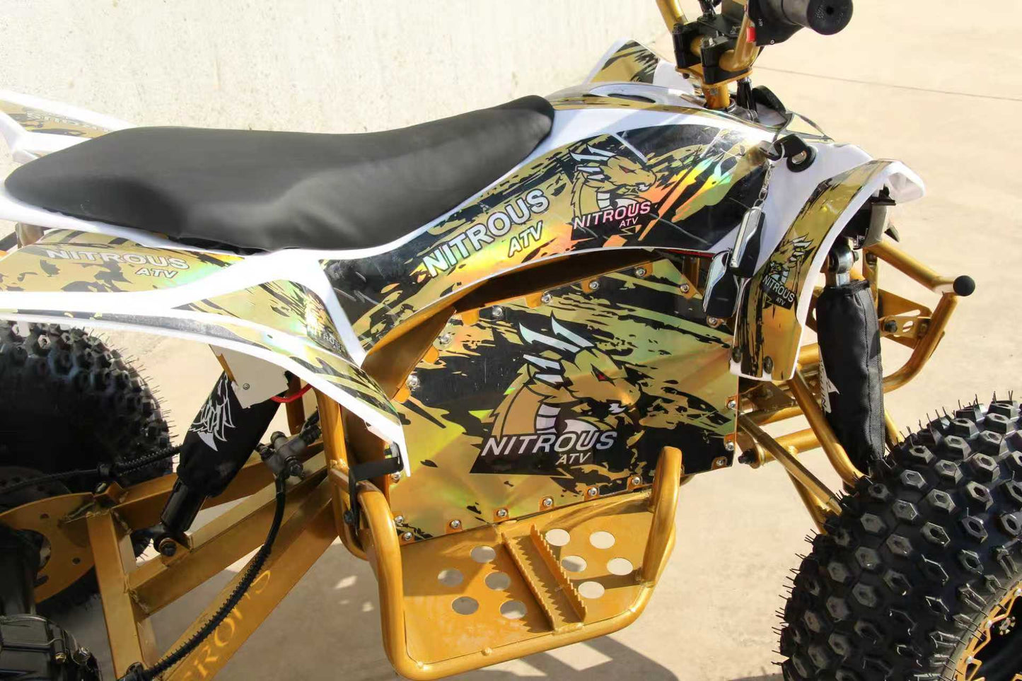 NITROUS Electric ATV 48V/13Ah range20-25km max-speed 38km/h off-road E Quads Sport Ride on Quads Racing Quadriciclo Quod Motorcycle