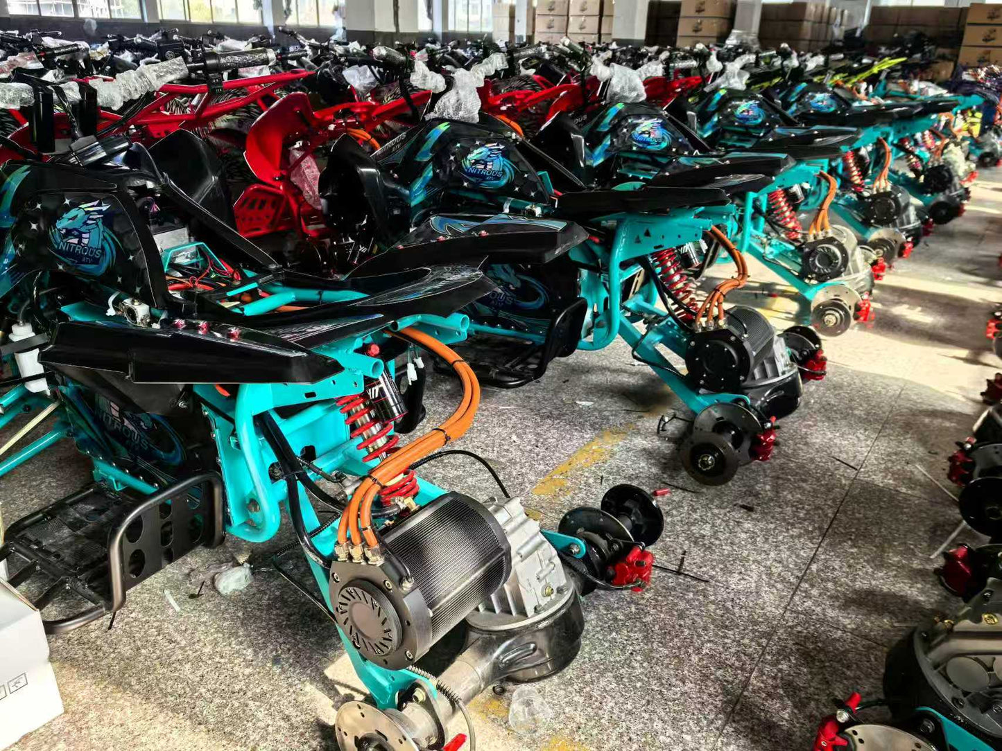 NITROUS Electric ATV 10kw 72V/150Ah range150km  max-speed 120km/h off-road E Quads Sport Ride on Quads Racing   Quadriciclo Quod Motorcycle