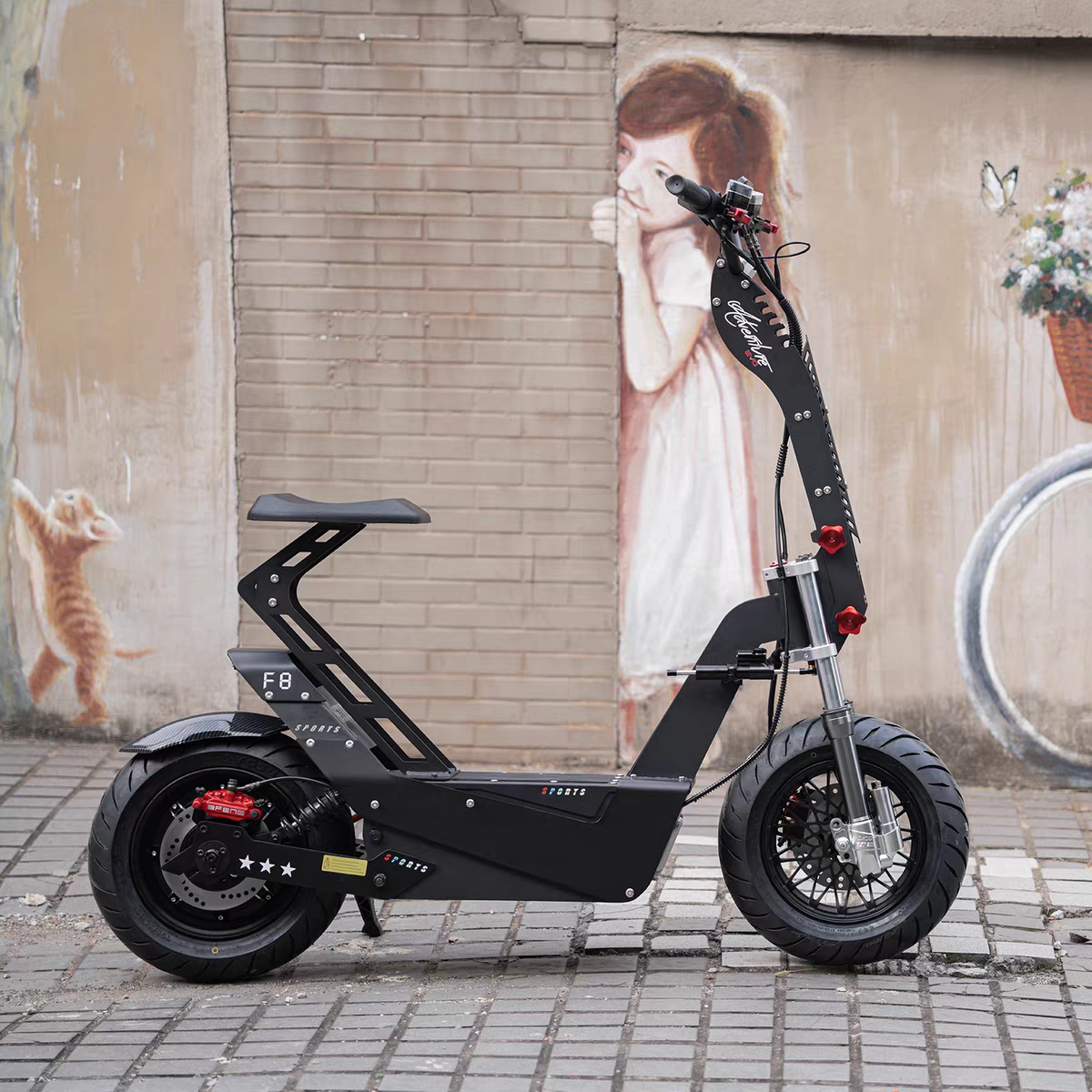 F8 electric scooter adult new off-road vehicle 72V 50Ah
