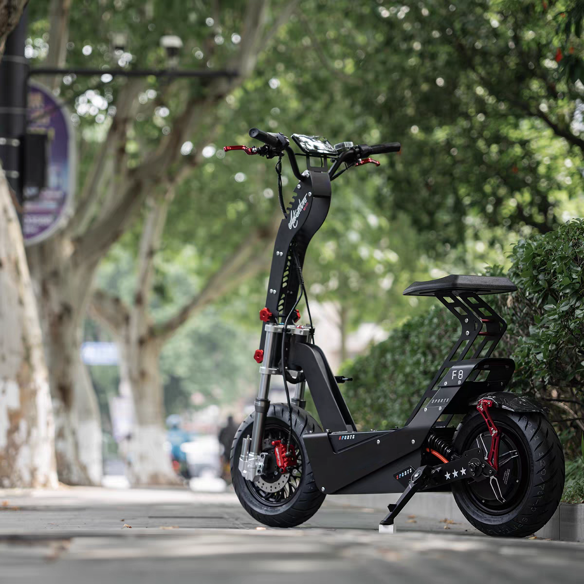 F8 electric scooter adult new off-road vehicle 72V 50Ah