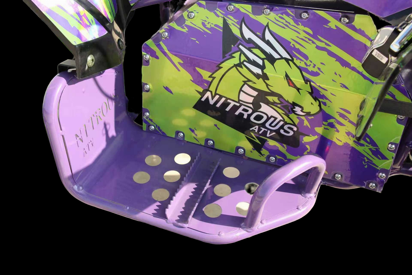 NITROUS Electric ATV 48V/13Ah range20-25km max-speed 38km/h off-road E Quads Sport Ride on Quads Racing Quadriciclo Quod Motorcycle