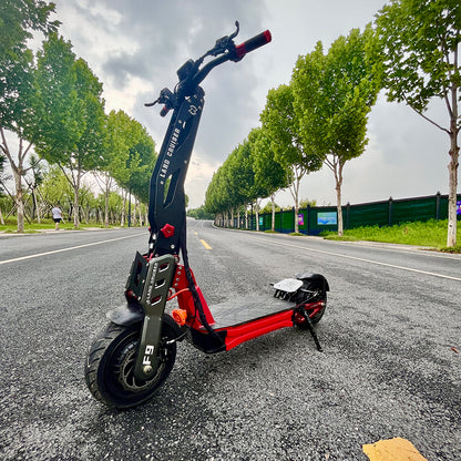 F9 Electric Scooter  60V40ah Lithium Battery Dual Motor NFC Off-Road  12'' Fat Tire 62.5KMH