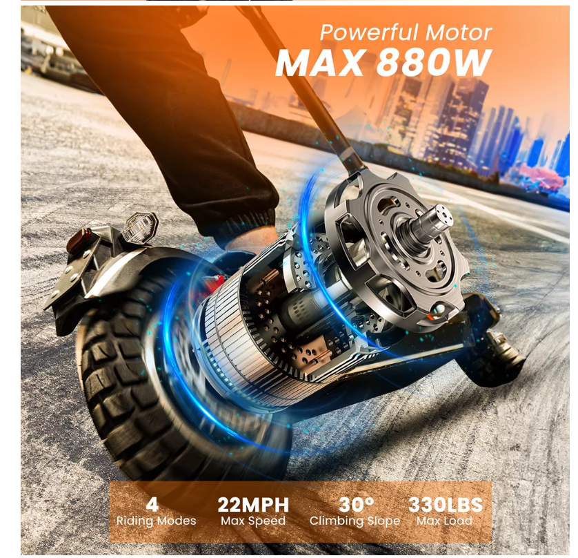 D20 Electric Scooter 48V 15Ah 500W